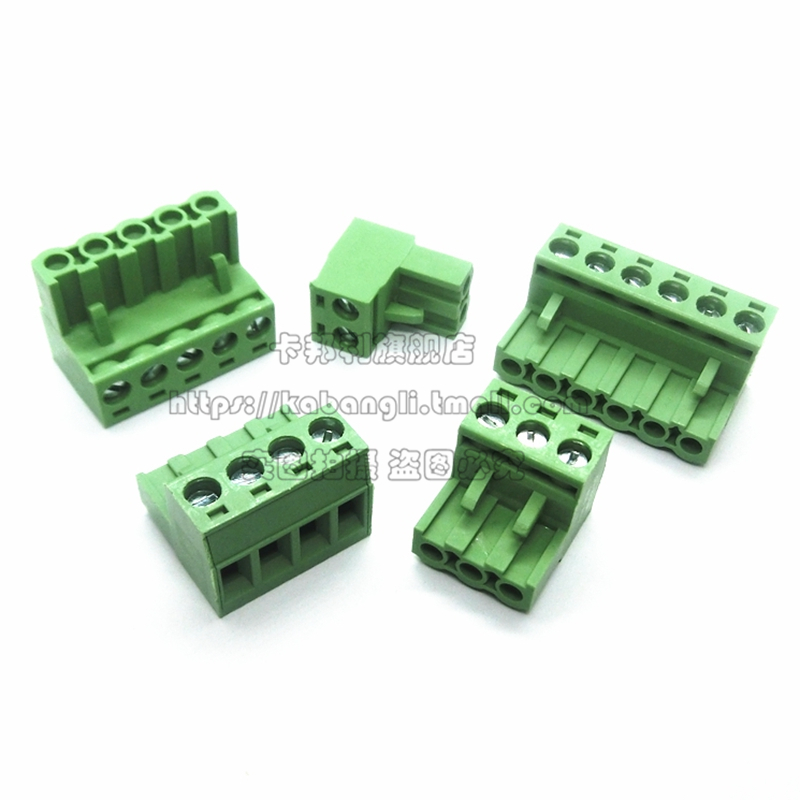 5.08MM plug-in kết nối PCB Terminal 2 3 4 5 10 12P cắm ổ cắm.