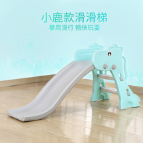 Bubble tiger small thickened slide Indoor childrens plastic slide Household baby foldable slide toy