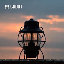  BAREBONES Beibang OUTDOOR CAMPING OLD-FASHIONED RETRO CAMP LIGHT LIGHTING EMERGENCY CHARGING PORTABLE LIGHT