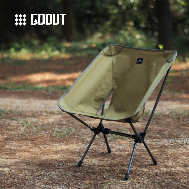 USA Tillak outdoor camping self-driving portable table and chair Ultra-light aluminum alloy folding moon chair helinox