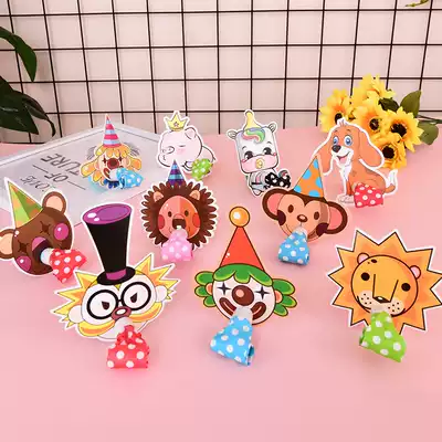 Birthday party blowing roll blowing dragon whistle girl boy birthday horn children creative toy cartoon whistle