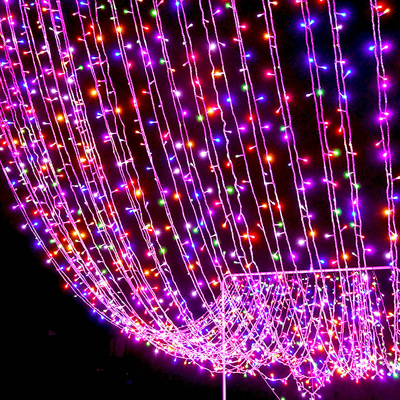 LED small color light flashing light string light starry sky star light outdoor colorful color changing neon net red light decorative light string
