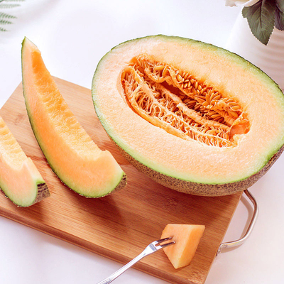 新鲜哈密瓜10斤一箱应季水果当季整箱脆甜网纹瓜香甜瓜蜜瓜西州蜜