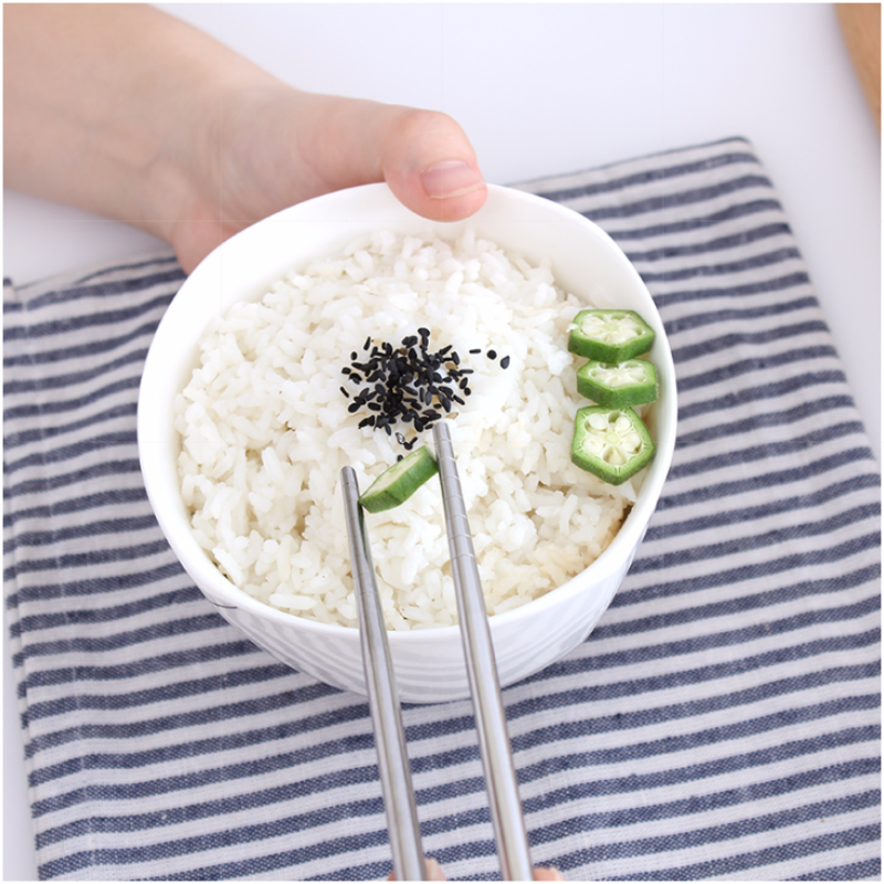 The Little girl small party atmosphere Korean student canteen container 2019 fine ceramic bowl to ultimately responds wine steaming bowl over a cup of tea
