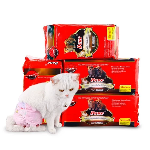 Физиологические брюки плюшевых собак Женская собака собака тетя Корки средние кошки подгузники мужчина -кошка ПЭТ -подгузники Специальные