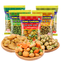 Dongyuan mustard green bean seaweed mustard salt baked broad bean pea bean bean fruit Thai imported casual snack 6 bags