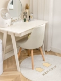 Стул для макияжа, домашний стул для девочек, спальня, стул с лепестками, доступная спинка, роскошный элитный современный простой маникюрный туалетный столик, табурет