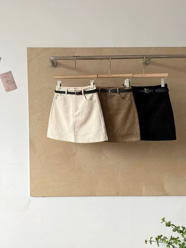 Shasha Welfare.A929-61028 Korean Style Slimming A-Line Short Skirt 1.29