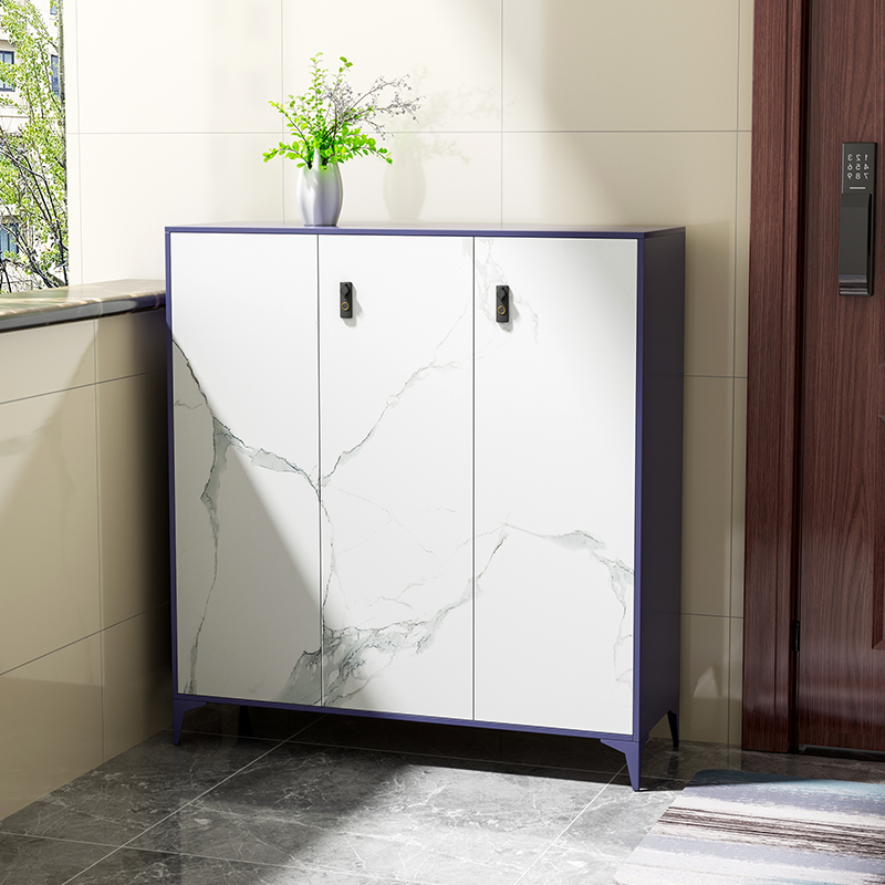 With Lock Shoes Cabinet Doorway Doorway Veranda Code Locker Locker Outdoor Aisle Steel Outdoor Theft Cabinet-Taobao