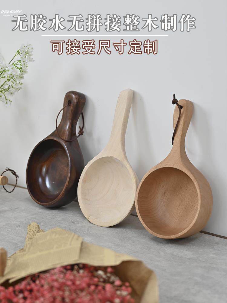 木瓢大沐浴泡澡,老式实木水瓢的现代魅力在哪里?-洗发杯/水勺-淘宝好物网