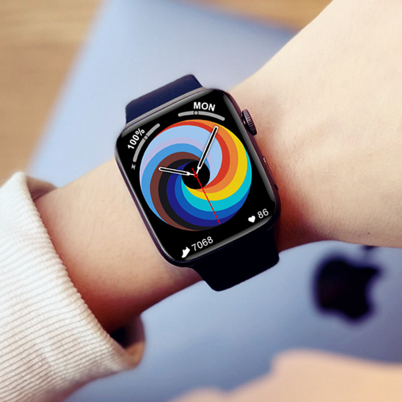 DT7 NFC Huaqiang North S7 offline payment of new smart watches between male and female students Black tech e-meter trend