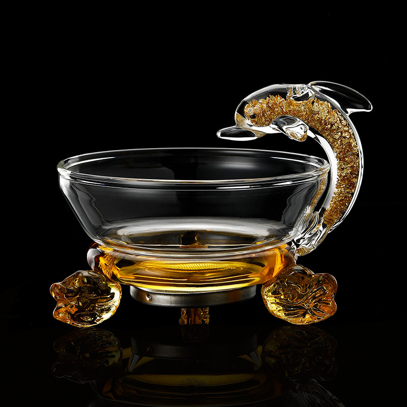 Longshan Tang Tea Filter Glass Creative Tea Leakage Set Filter Tea Set Filter Tea Tour Accessories