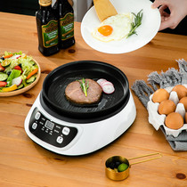 Multifunctional household one-in-one electric cooking pot split electric frying pan small pot cooking pot barbecue meat decoction electric hot pot