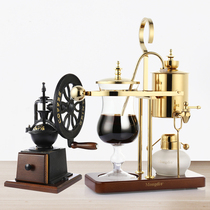 Royal Belgian Pot Coffee Maker Siphoning Coffee Maker Home Stainless Steel Manual Siphon Coffee Maker Suit