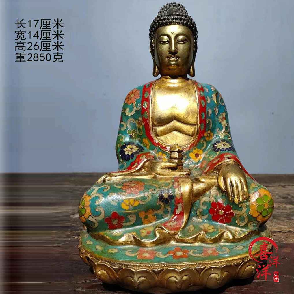 純銅景泰藍琺瑯佛像- Top 100件純銅景泰藍琺瑯佛像- 2025年4月