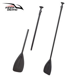 Three-Section Separates Aluminum Pole Paddle Stand-Up Sup Paddle Retractable Adjustable Single-Head Paddle Water Ski Inflatable Boat Paddle