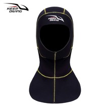 Diving-specific hats for men and women winter swimming warm surfing sun protection diving hoods ear protection quick-drying and breathable