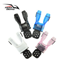 KEEPDIVING diving thermoplastic mouthpiece with glue thermoformed breathing tube regulator for second stage