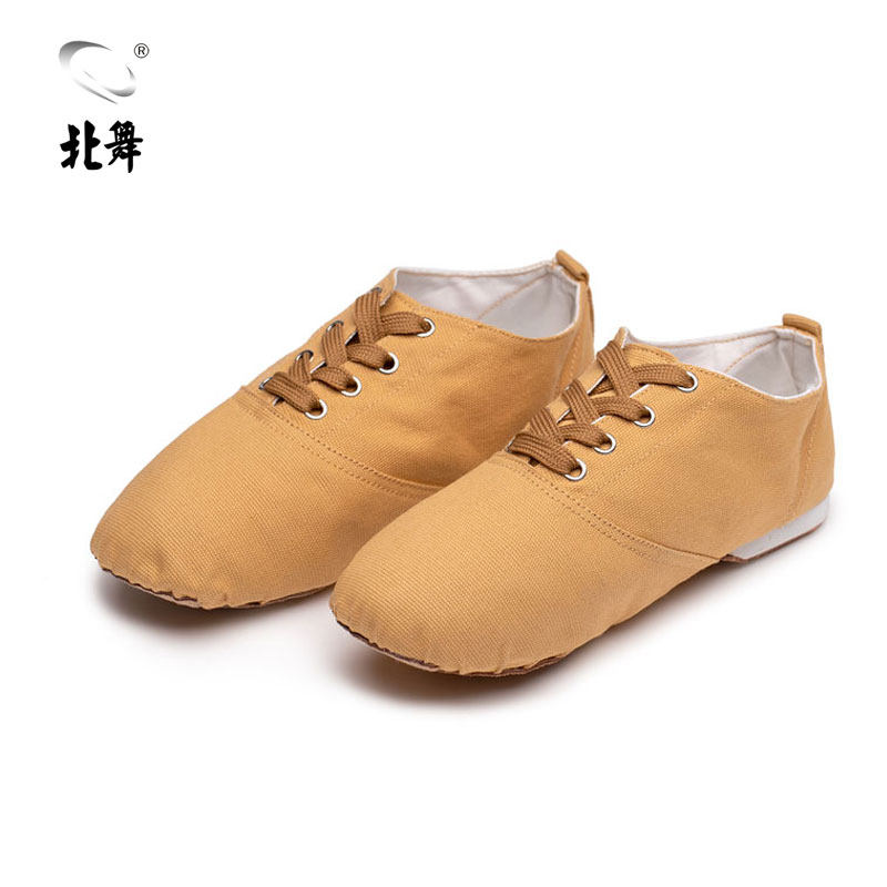 North Dance Modern Dance Shoes Men And Women Adults Bodies Jazz Dance Soft Bottom Breathable Canvas Square Dance Shoes