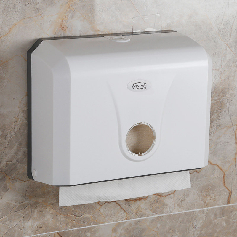 Cosmetic room toilet toilet toilet toilet tissue box wall hanging kitchen tissue rack free punching household toilet box