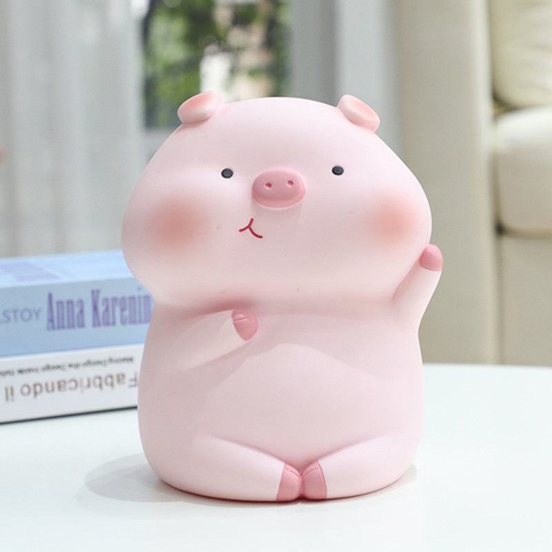 Cartoon Meng Meng Pig Deposit Money Pot Creativity Cute Large Pig Pig Savings Pot Store Money Pot For Boys And Girls Day Gifts-Taobao