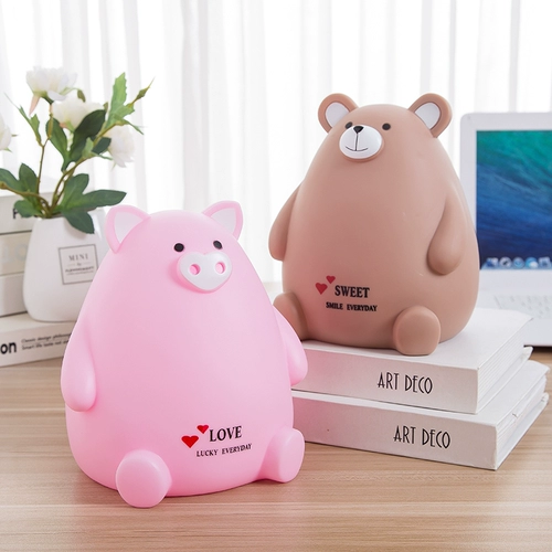 Милая большая копилка, кошелек для мальчиков и девочек, копилка для денег, популярно в интернете, защита при падении, подарок на день рождения