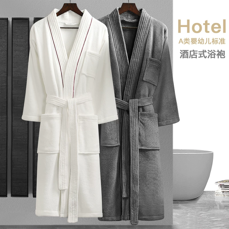 Summer thin cotton bathrobe, quick dry bath towel, water absorbent