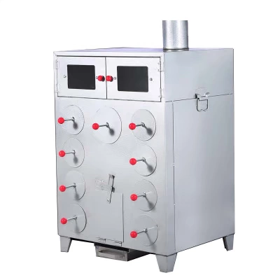 Новый продукт на гриле картофельной печи Коммерческий 9 -отвернка плюс кипящая для нагреваемой ящики жаркая сладкая картофель кукурузная машина на гриле на гриле на гриле