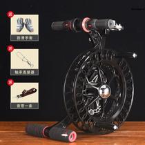 Large bearing kite roulette professional advanced adult hand held anti-reversal sea fishing silent take-up wheel with brake