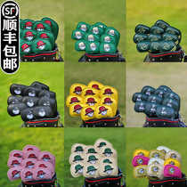 Fisherman hat baseball cap golf iron cover club head cover club protective cover universal for men and women