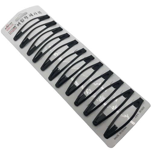 Черная волнистая заколка для волос, аксессуар для волос, шпильки для волос, коллекция 2022