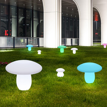 Outdoor Solar Yard lamp LED Landscape styling Mushroom Light Lawn Garden District Waterproof Floor Decorative lamp