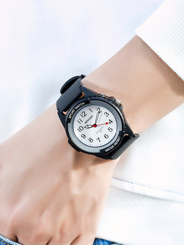 Children's Watch for Boys, Junior High School, High School, Primary School Students over 10 Years Old, Boys and Girls, Trendy Waterproof Luminous Digital Watch