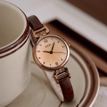 Civil Service Mechanical Watch Exam-Specific Watch for Women, Vintage Pointer Style, Suitable for Public Exams, High School Students, Silent, Waterproof, Quartz