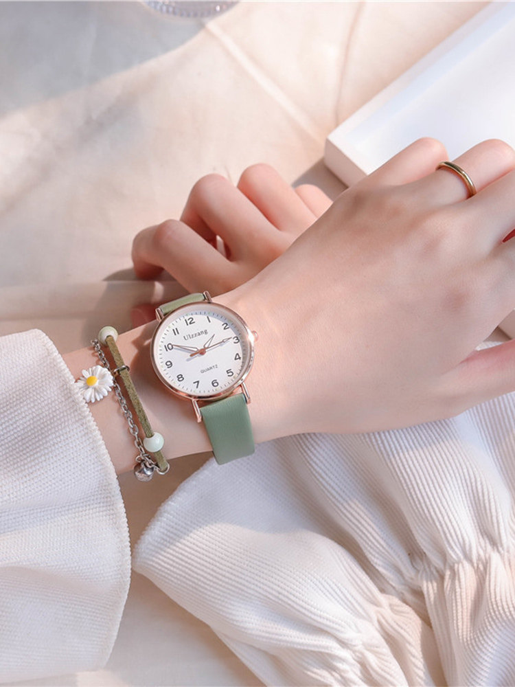 Women's Quartz Watch For Students College Style Niche Design_voghion.com