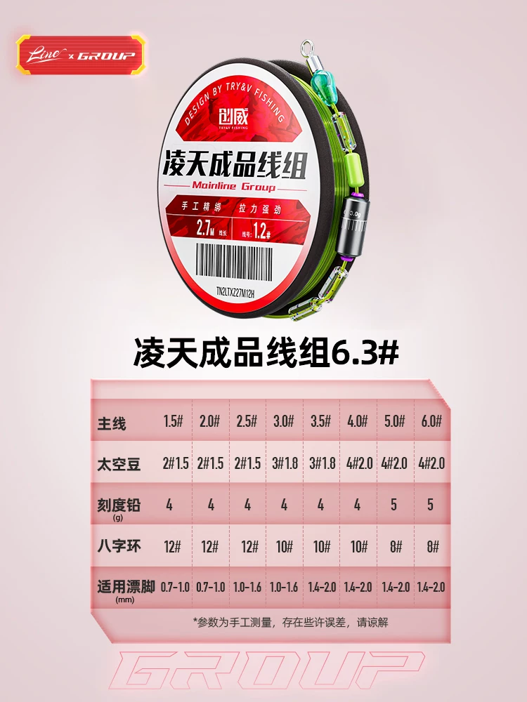 Комплект рыболовной лески Lingtian компании Chuangwei, основная леска, импорт, супер коэффициент, турня рыболовных инструментов