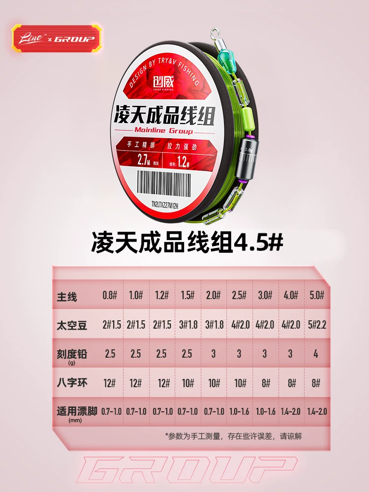 Комплект рыболовной лески Lingtian компании Chuangwei, основная леска, импорт, супер коэффициент, турня рыболовных инструментов