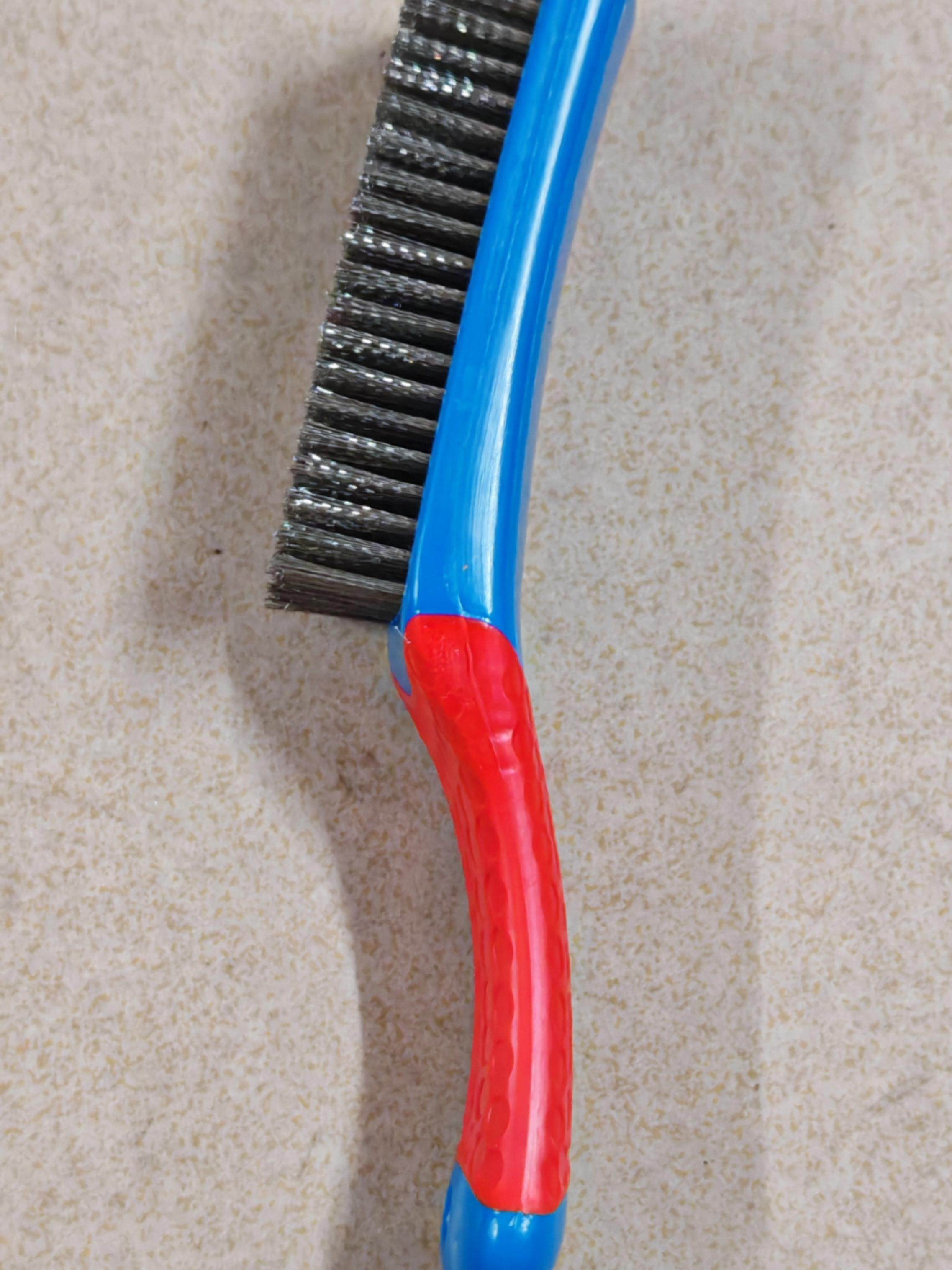 Walnut Polishing Wire Brush 304 Stainless Steel Brush Non-Fading Vajra Bodhi Cleaning Brush Tool