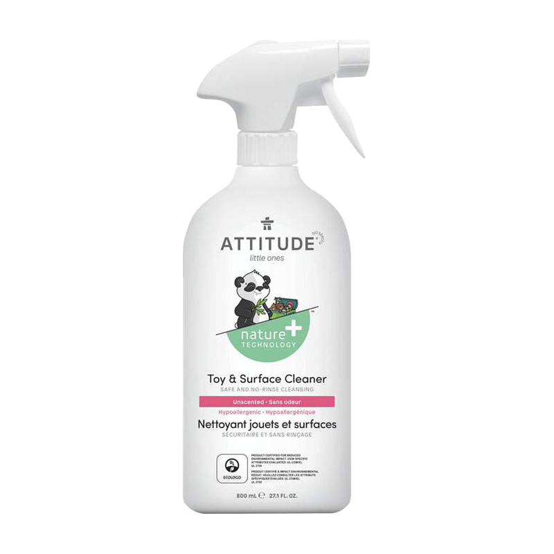 ATTITUDE infant toys and surface cleaners without fragrance type 800ml newborn baby plants mild