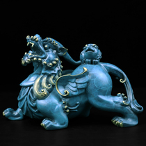 Pixiao ornaments pure copper gifts set up desks opening housewarming craft gifts