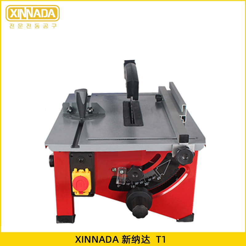 Xinnada New Nadda T1 Push Bench Saw Standard Version 1200W 8 Inch Woodworking Portable Diy Power Tools