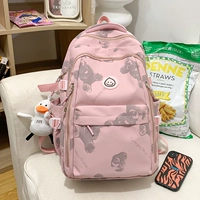 Розовый с большим гусиным висящим украшением