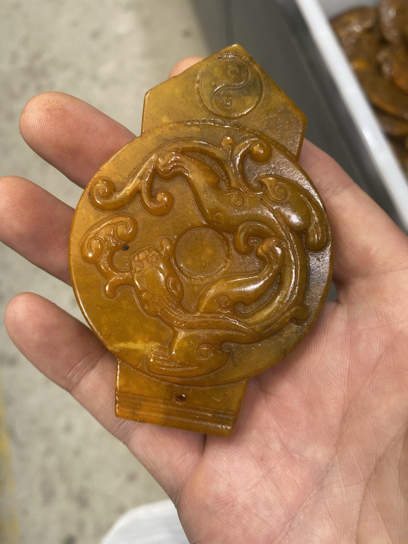 黄玉圭三皇五帝螭龙玉扳高古玉石朝板圣物仿古古董古玩老物件朝扳-淘宝