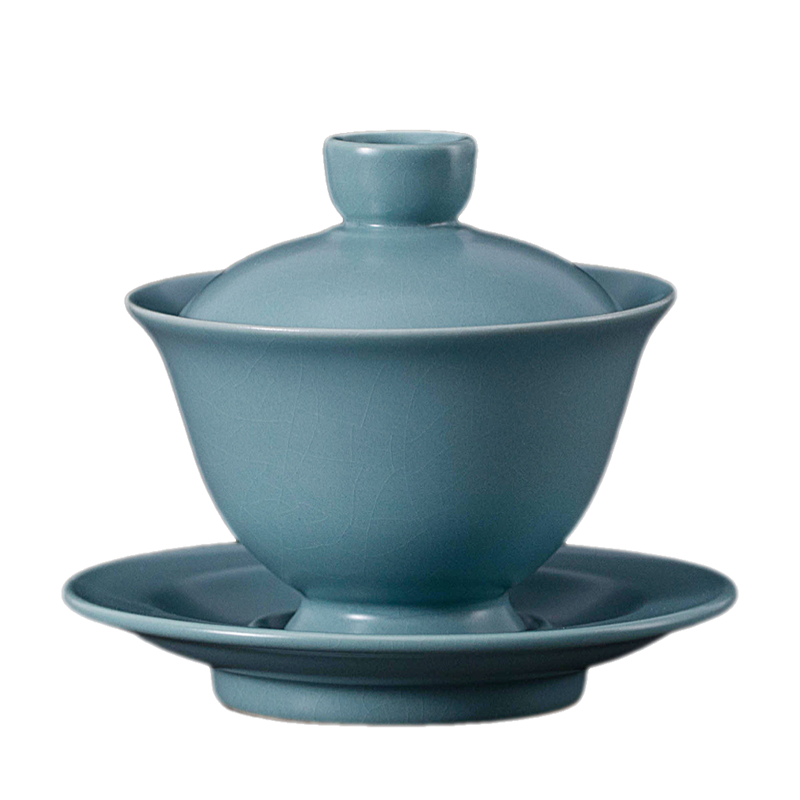 中国宋代青瓷盖碗，茶器。 中国宋代青瓷盖碗，茶器。 中国宋代青瓷盖碗