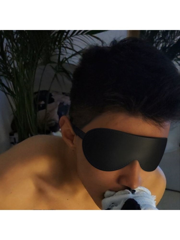 Eye Mask, Black, Ascetic Style, Masculine, Sports Student, Leather, Light-Blocking, Elastic, Comfortable, Sleep, Eye Protection Eye Mask, Black, Ascetic Style, Masculine, Sports Student, Leather, Light-Blocking, Elastic, Comfortable, Sleep, Eye Protection