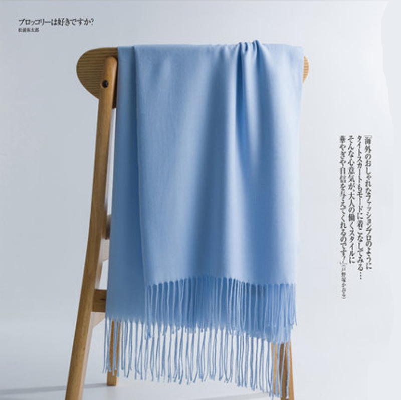 2025 New Sky Blue Scarf for Women, Spring, Autumn and Winter, Light Blue Shawl, Knitted Light Blue, Baby Blue, Thin Style, High-End Feel 2025 New Sky Blue Scarf for Women, Spring, Autumn and Winter, Light Blue Shawl, Knitted Light Blue, Baby Blue, Thin Style, High-End Feel
