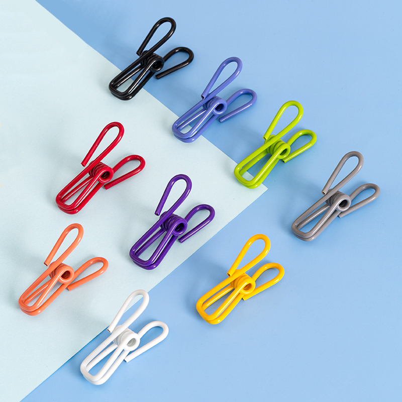 Household multi-function dip plastic small clip drying socks clothes clip Strong hanger fixed clip windproof clothespin clothing