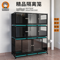 Small Fat Caged Cage With Pet Shop Dog Cage Triple Dogs Foster Cage Pet Cage Indoor Cat Breeding Cage Isolation Cage
