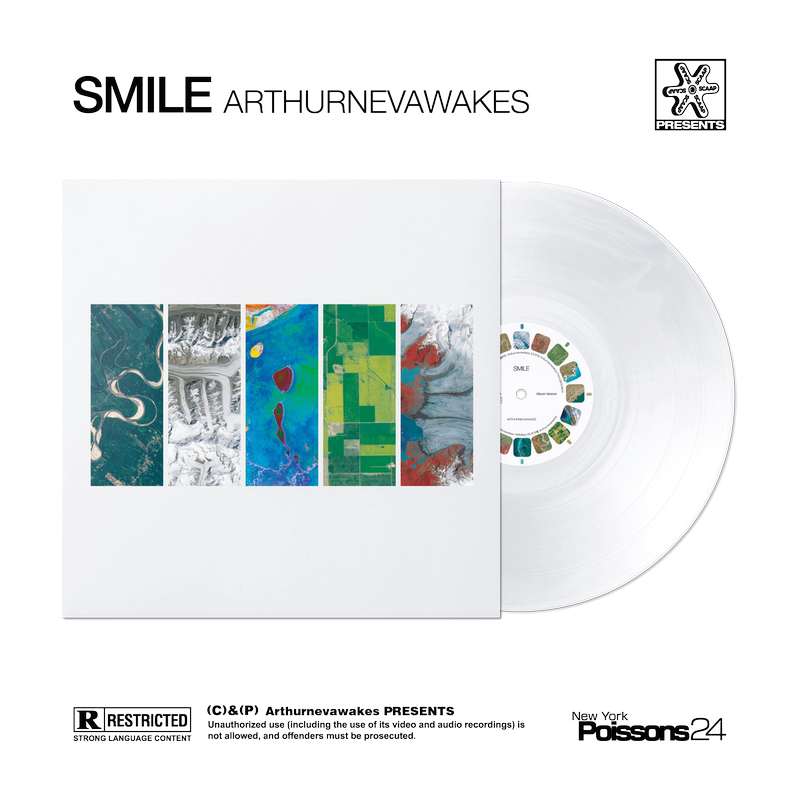 "Exclusive in Stock" Arthurnevawakes-《:)》Limited Edition 400-Copy Physical Album Lp
