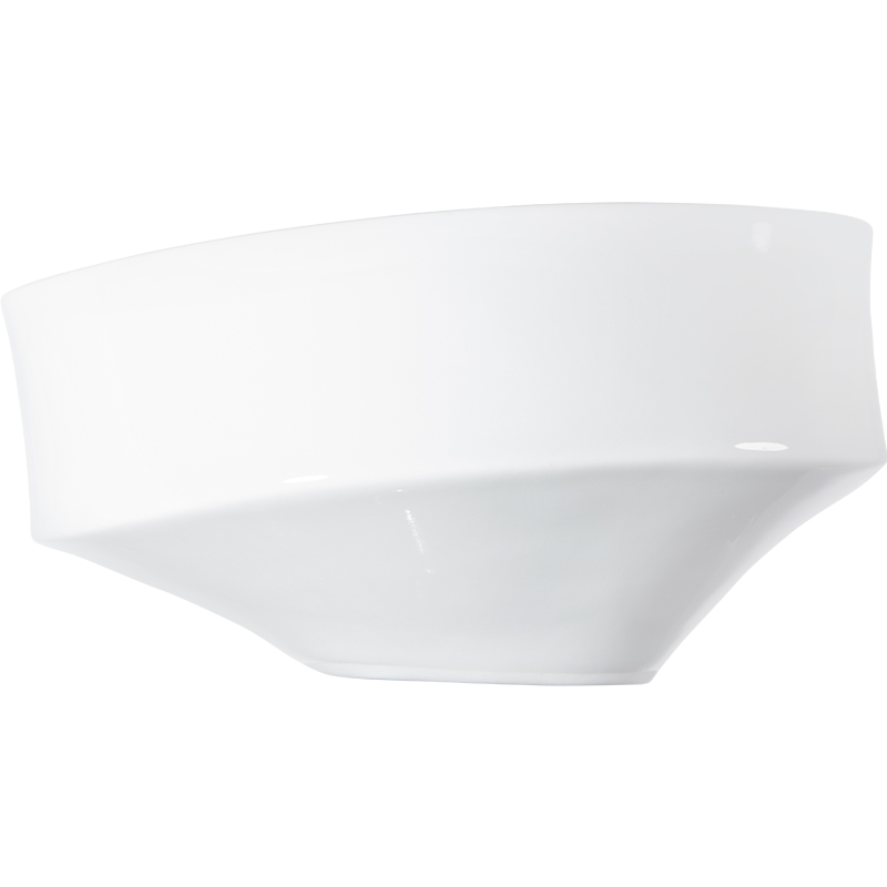 Spin, green white glazed ceramic saggar small bowl dessert bowl of a single small household bowl of oatmeal breakfast fruit salad bowl